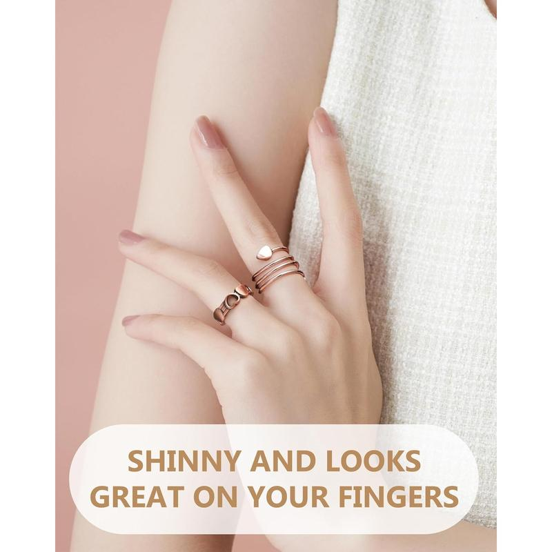 2pc Copper Magnetic Ring
