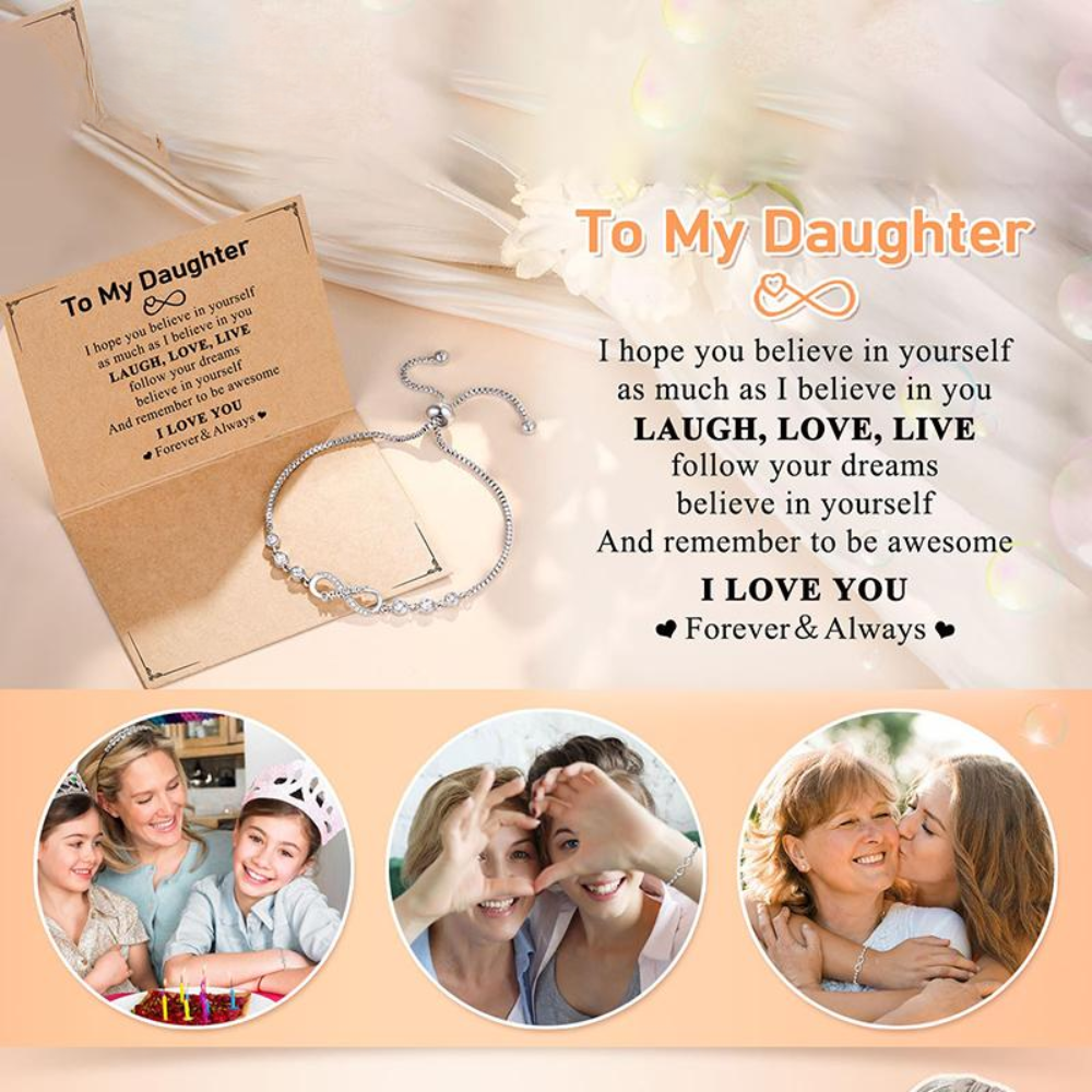 Infinity Love Heart Bracelet