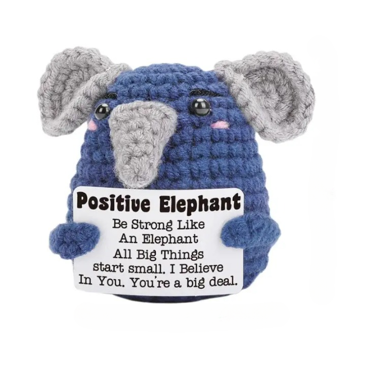 Positive Elephant Plush
