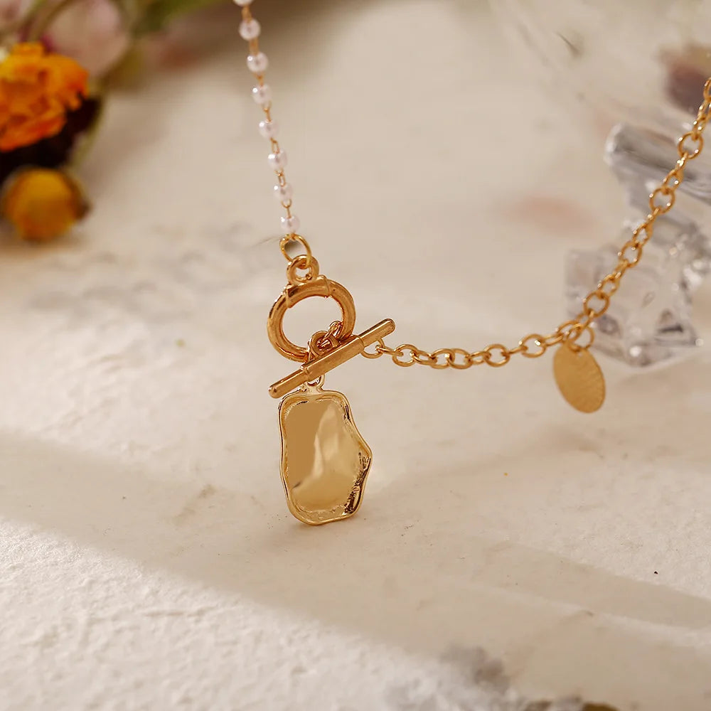 Minimalist Alloy Clavicle Necklace