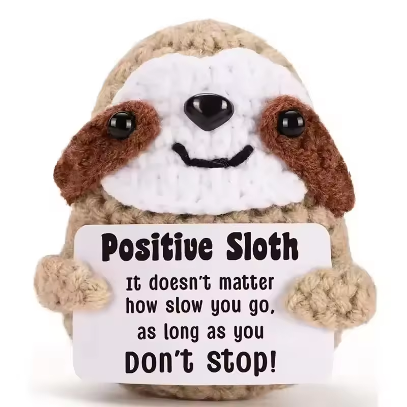 Positive Sloth Plush
