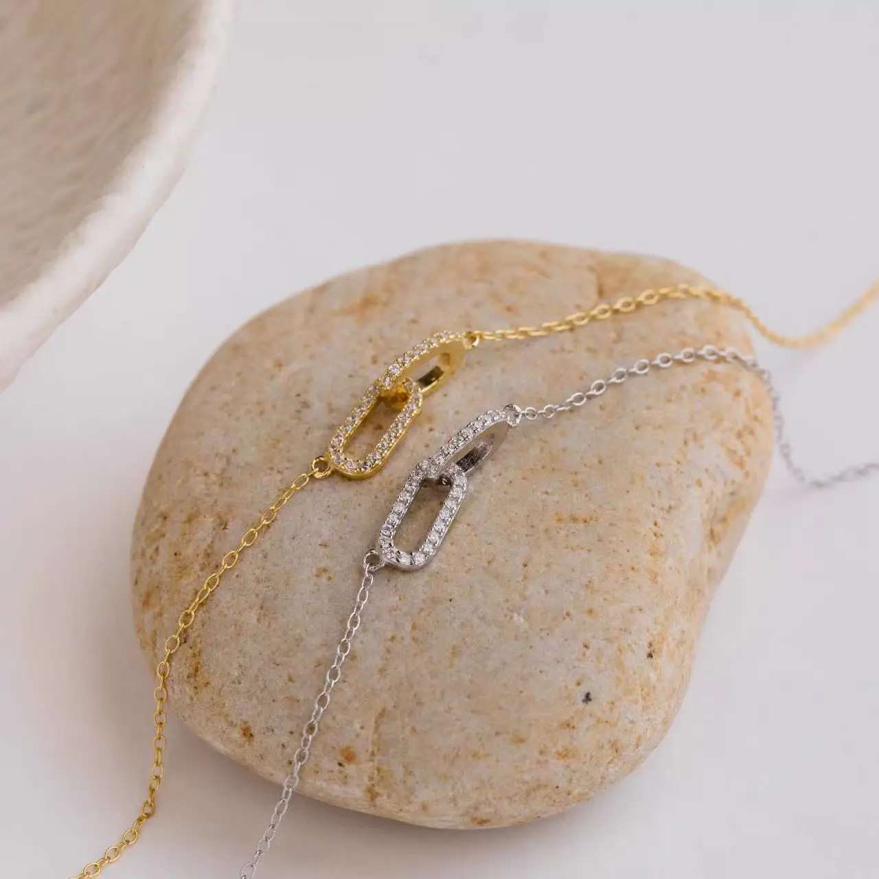 Interlocked Infinity Necklace