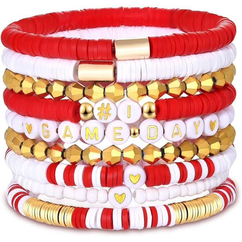 Stackable Game Day Bracelets