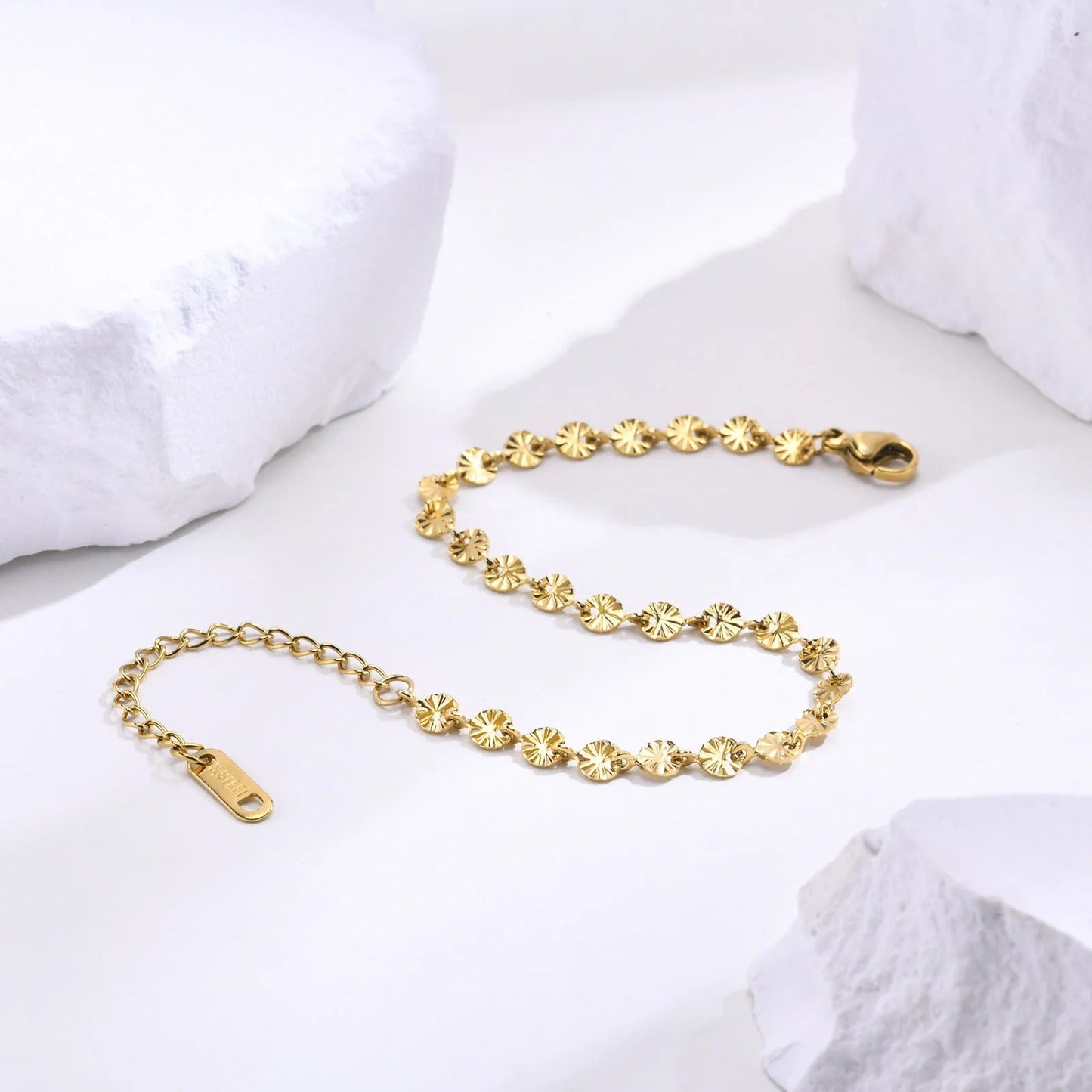 Textured Leaf Bracelet