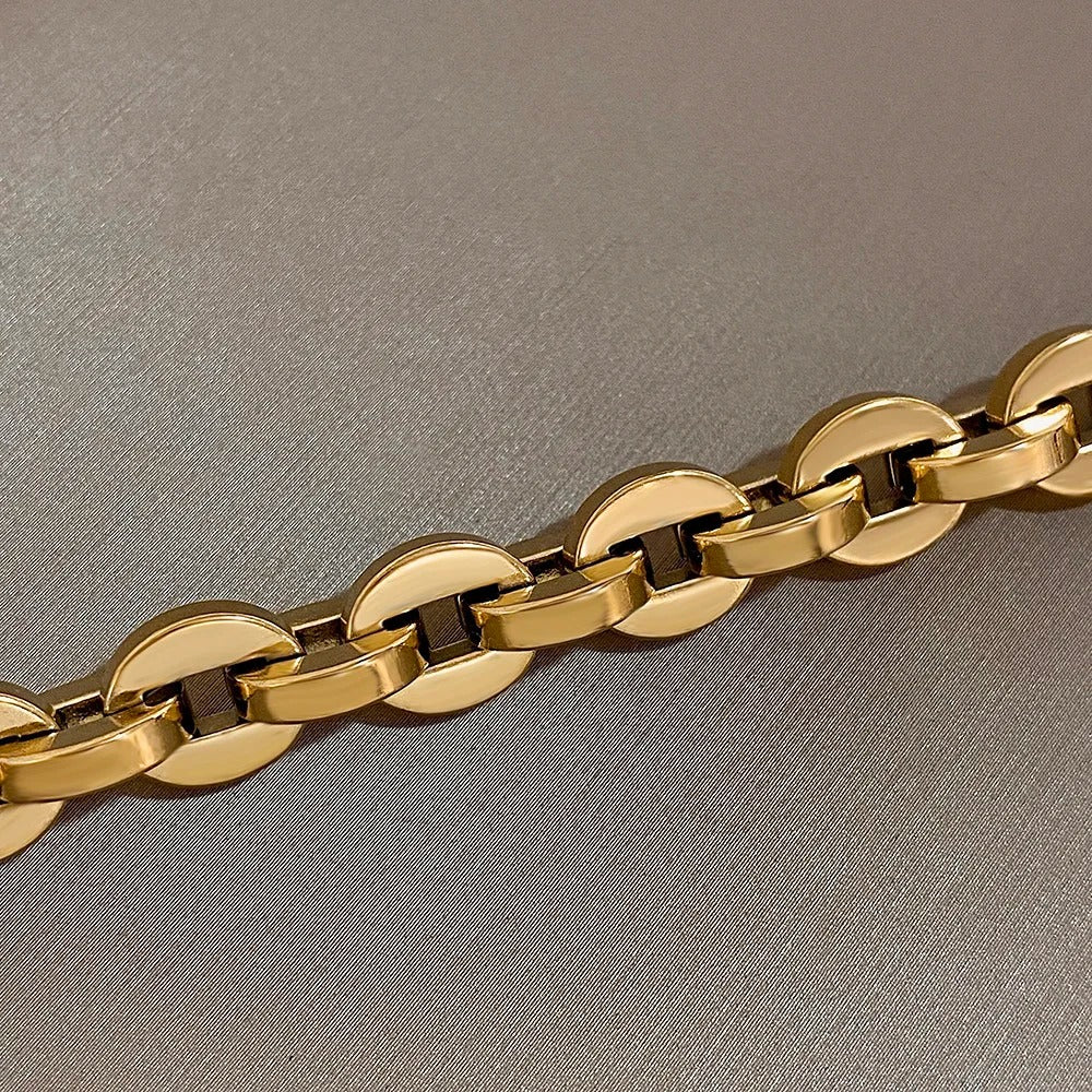 Chunky Cuban Chain Bracelet