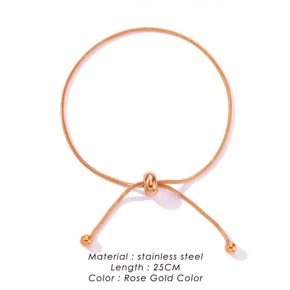 Dainty Adjustable Pull Bracelet