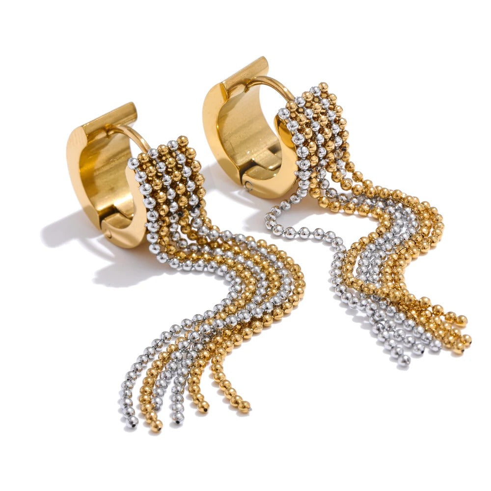 Free Flow Dangle Earrings