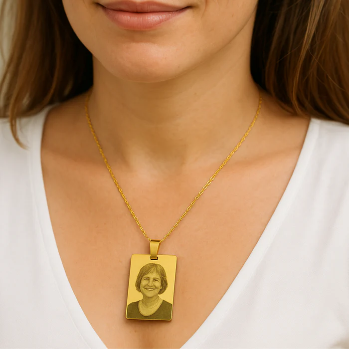 "Engraved Soul" Medal Necklace