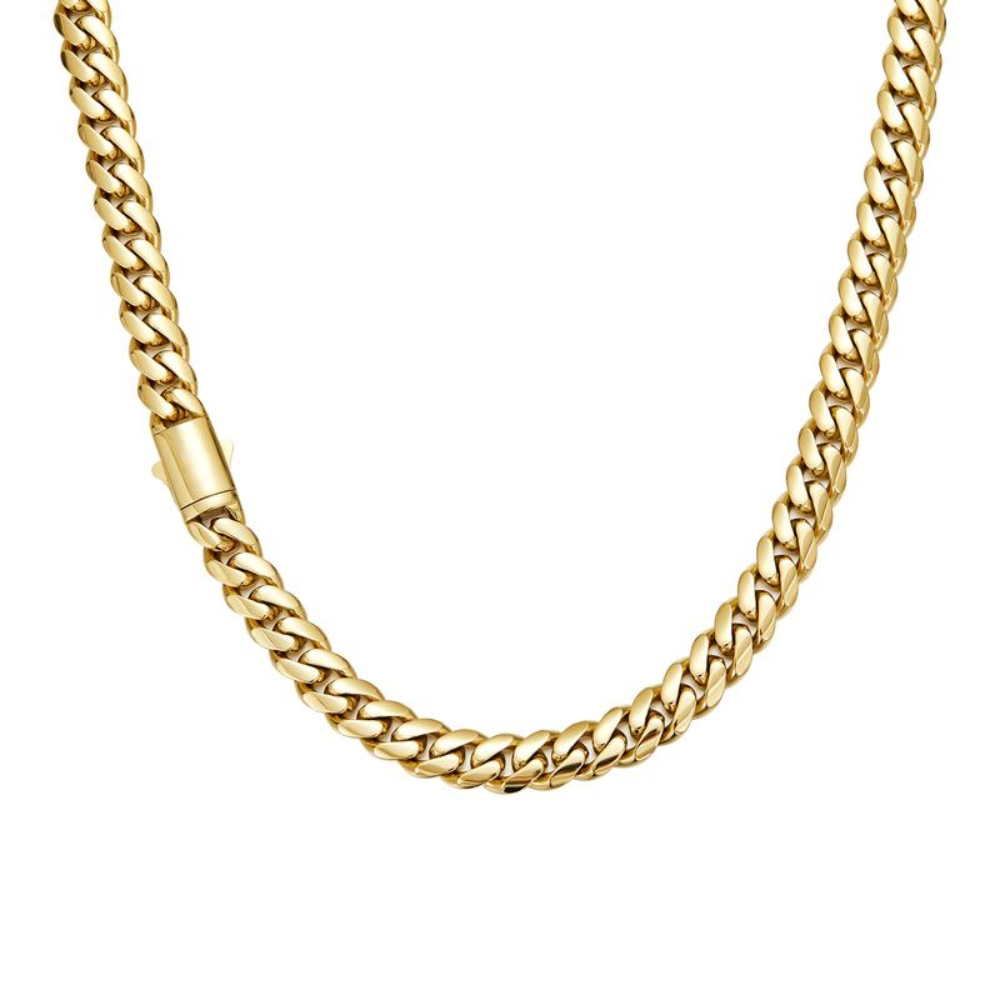 Minimal Cuban Link Necklace