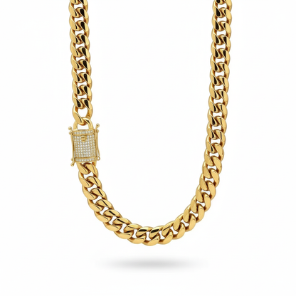 Minimal Cuban Link Necklace