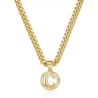 Initial Letter Necklace