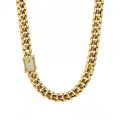 Minimal Cuban Link Necklace