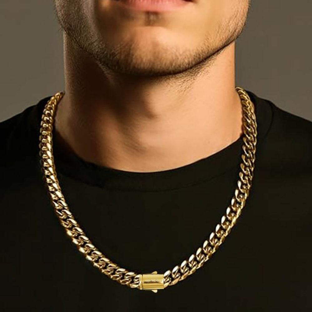 Minimal Cuban Link Necklace