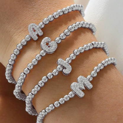 Letter Beaded Bracelet