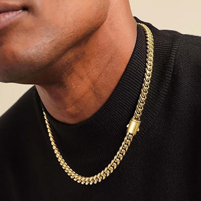 Minimal Cuban Link Necklace