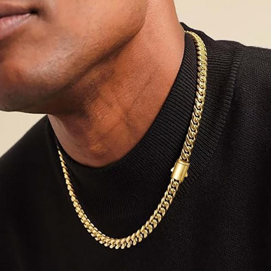 Minimal Cuban Link Necklace