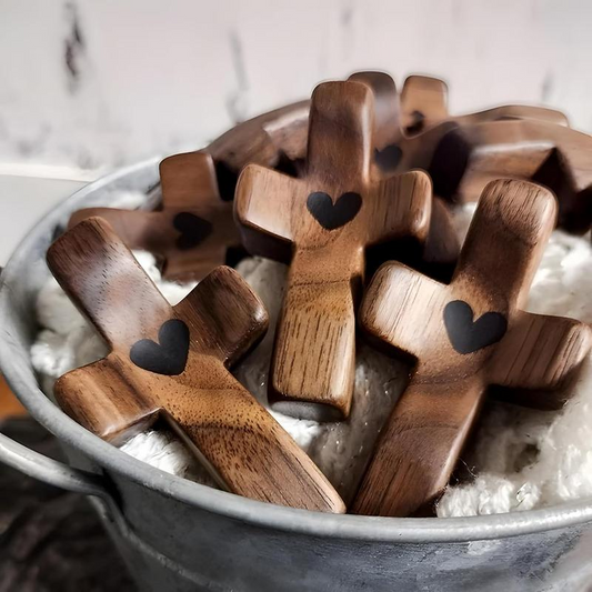 Pocket Wooden Cross Fidget