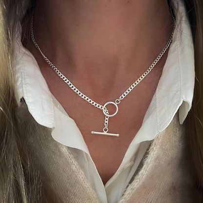 2pc Layered Toggle Necklace