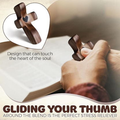 Pocket Wooden Cross Fidget