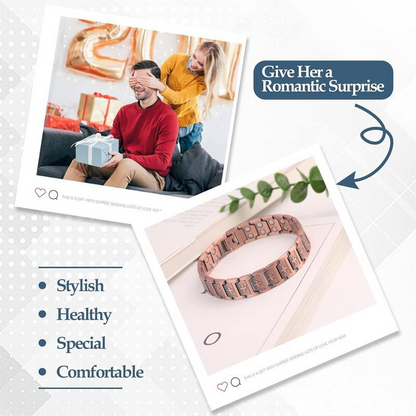 Cross Emblem Copper Bracelet