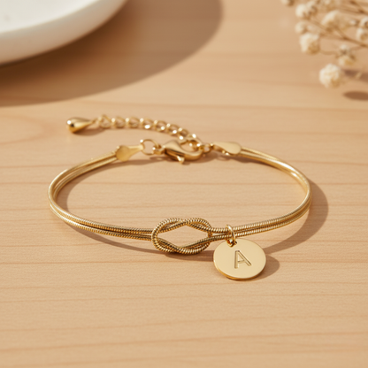 2pc Dainty Love Knot Bracelet