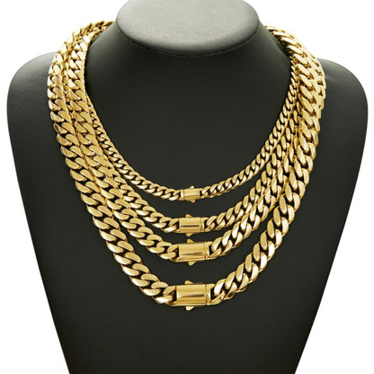 Minimal Cuban Link Necklace