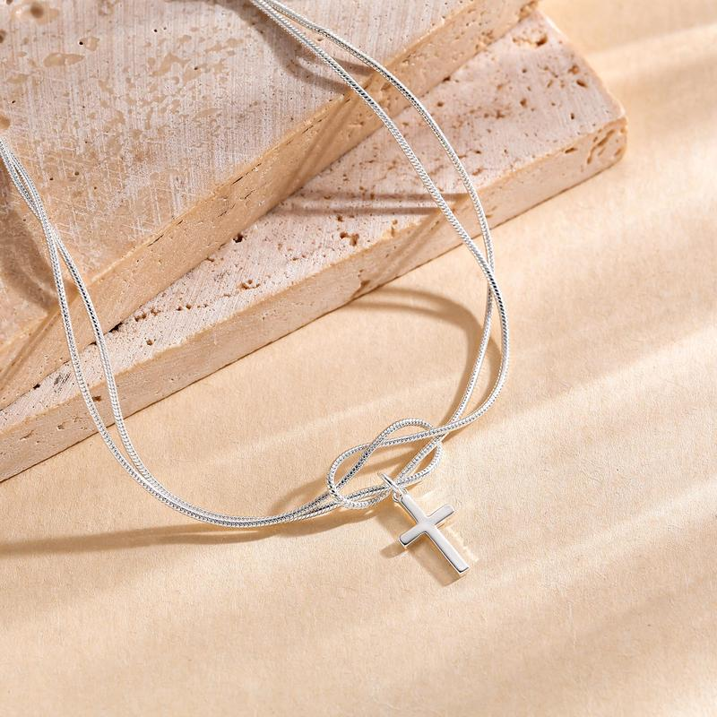 Love Knot Cross Bracelet