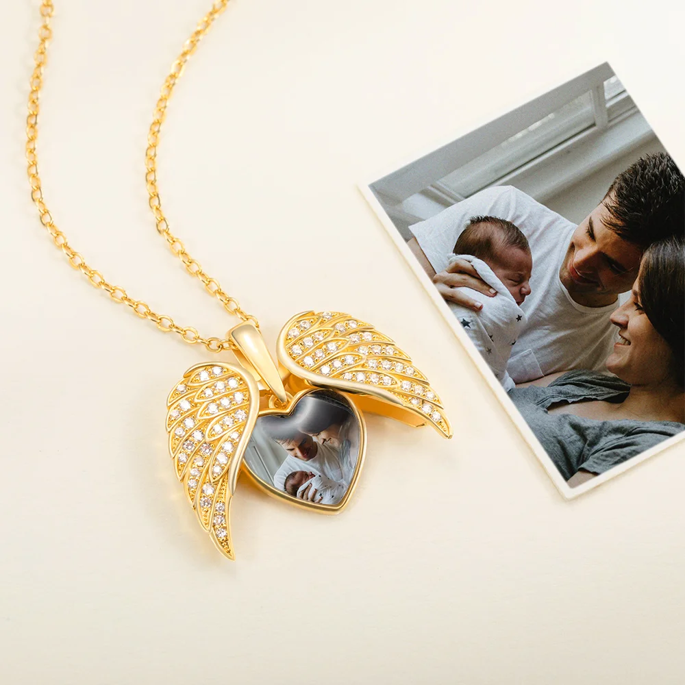 My Angel Photo Necklace