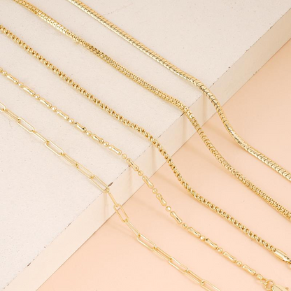 5pc Thin Dainty Stackable Bracelets