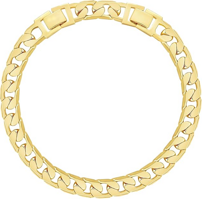 2pc 14k Chunky Link Anklets