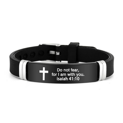 Inspirational Cross Bracelet
