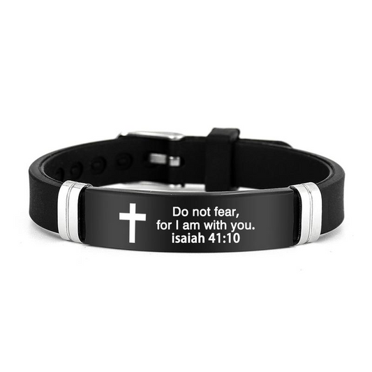Inspirational Cross Bracelet