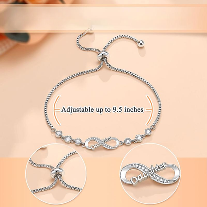 Infinity Love Heart Bracelet