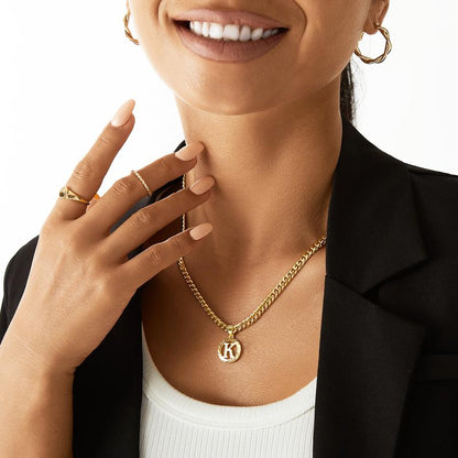 Initial Letter Necklace
