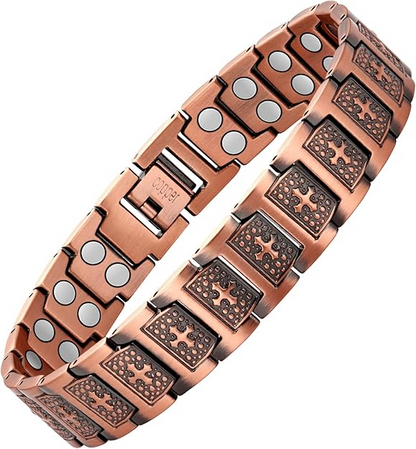 Cross Emblem Copper Bracelet