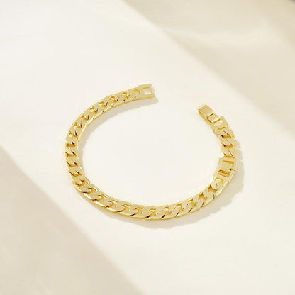 Minimal Chunky Cuban Anklet