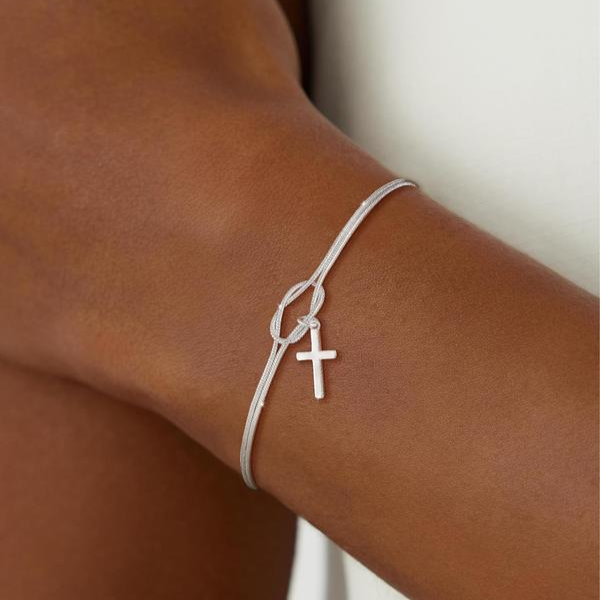 Love Knot Cross Bracelet