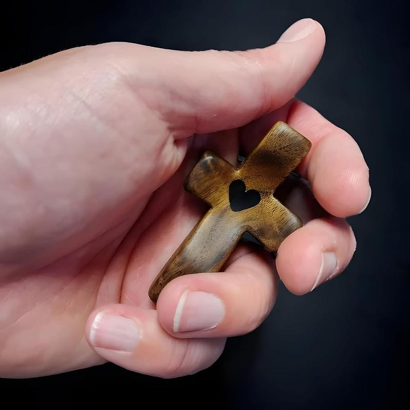 Pocket Wooden Cross Fidget