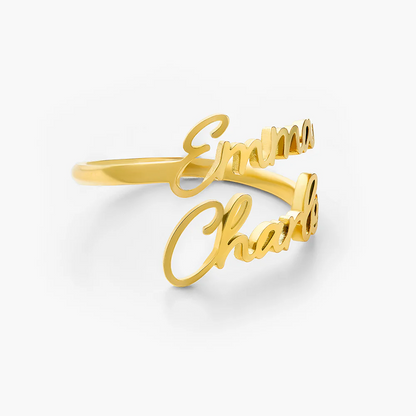 Personalized Name Ring