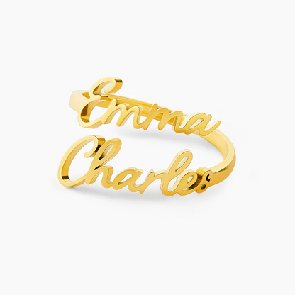 Personalized Name Ring