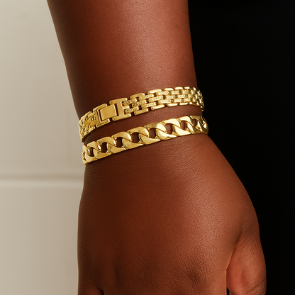 Minimal Chunky Bracelet