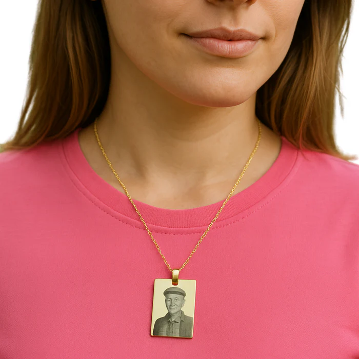 "Engraved Soul" Medal Necklace