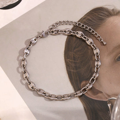 Riviera Luxe Oval Chain Anklet