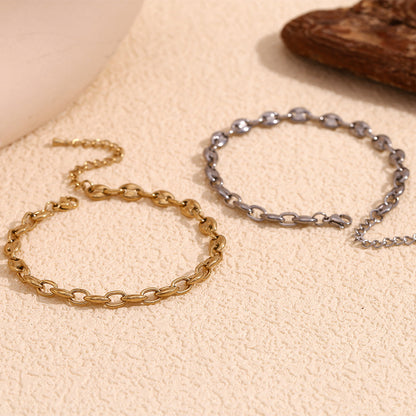 Riviera Luxe Oval Chain Anklet