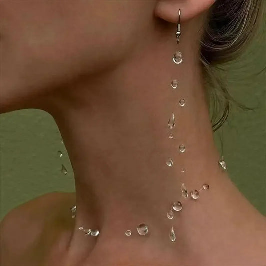 Water Droplet Illusion Jewelry Set