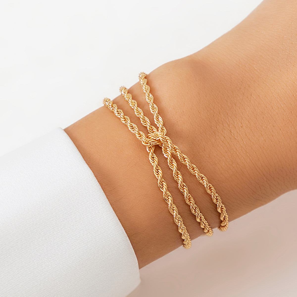 Multilayer Rope Chain Bracelet
