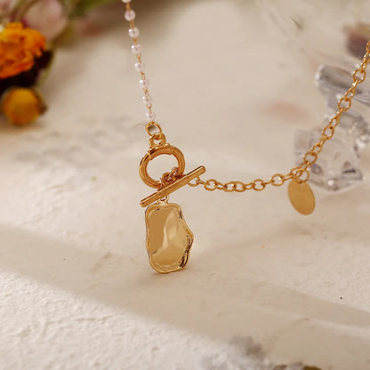 Minimalist Alloy Clavicle Necklace