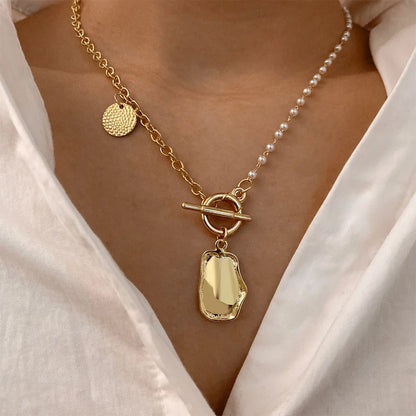 Minimalist Alloy Clavicle Necklace