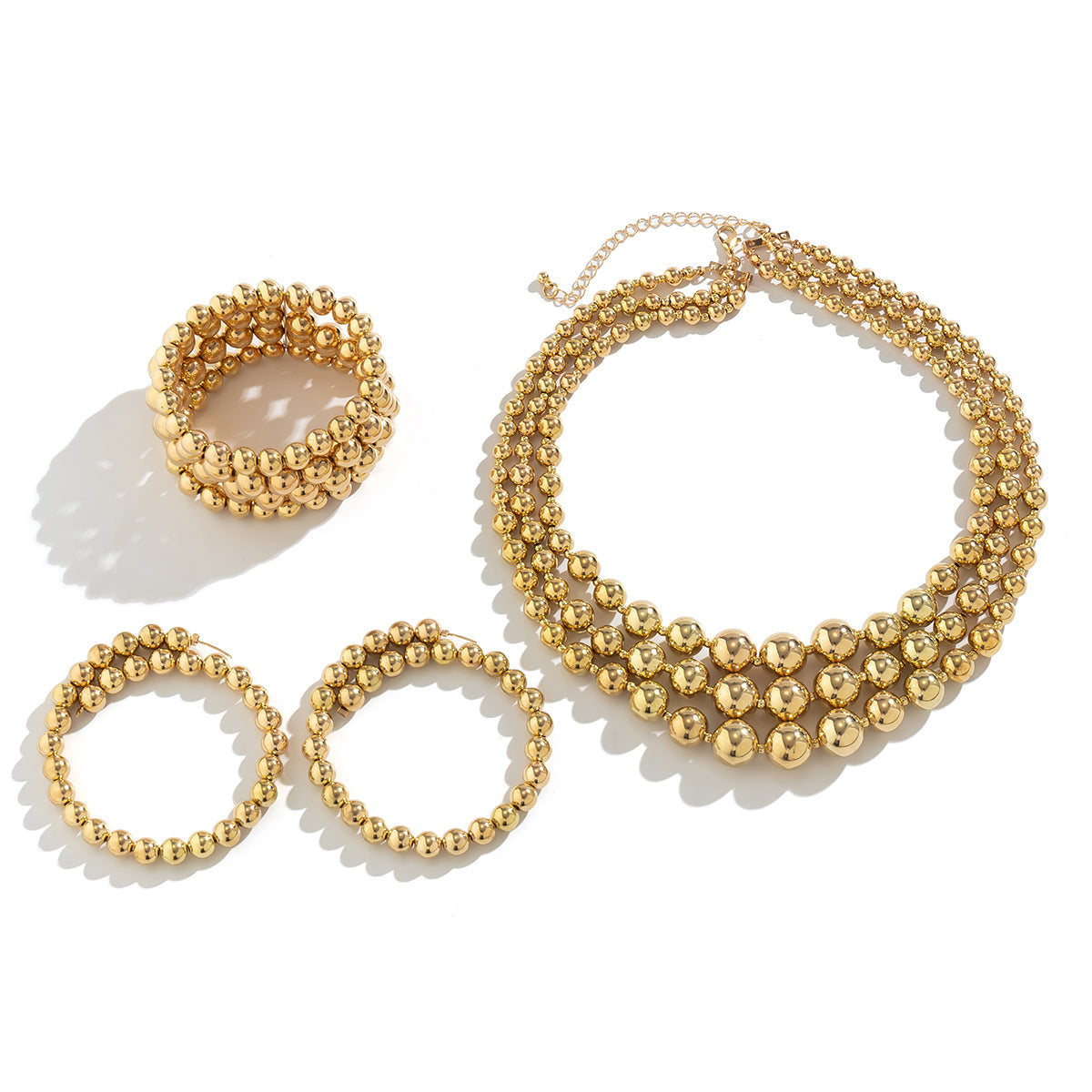 Chunky Big Ball Jewelry Set