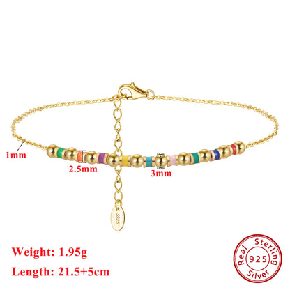 Seabright Harmony Beaded Anklet